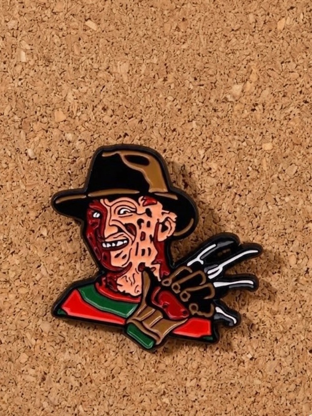 🔥3/$12 - Enamel Pin - Freddy Krueger